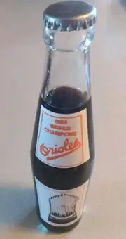 1983 Baltimore Orioles World Series Champions Coke Bottle Coca Cola 10 oz