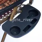 Clip On Camp Side Table Cup Drink Holder Tray for Folding Chair Beach Picnic AU