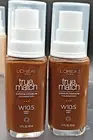 (2 Pk) L'Oreal True Match Super Blendable Liquid Foundation Makeup Vegan #W10.5