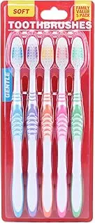 1st Care Soft Bristles Curved Toothbrush (Pack of 5)
