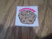 VINTAGE TREND MATTE YUMMMMMY SCRATCH AND SNIFF STICKER