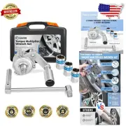 Automotive Torque Multiplier Wrench Set - Effortless Nut Disassembly Tool