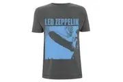 Led Zeppelin Unisex Adult LZ1 T-Shirt (Grey) - UTPH1395