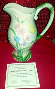 LENOX SPRINGTIME MEADOW Pitcher ~ Floral Decor