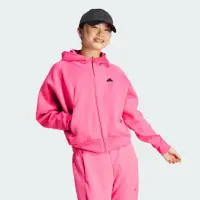 在飛比找momo購物網優惠-【adidas 愛迪達】外套 女款 運動連帽外套 W Z.N