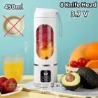 New Portable Juice Maker Blender for Shakes Smoothie 700ML Durable Juicer Steel