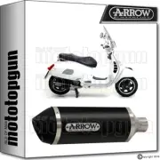 ARROW EXHAUST RACETECH ALUMINIUM BLACK OK PIAGGIO VESPA GTS 300 2014 14 2015 15