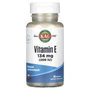 KAL, Vitamin E, 134 mg (200 IU), 90 SoftGels