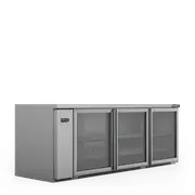 Williams Boronia - Three Door Stainless Steel Remote Back Bar Counter Display Refrigerator
