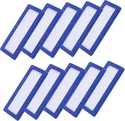 ROMISBABA Pack Magnetic Index Card Holders Adhesive Label Strips for Office File Folders Whiteboard Cabinet Sign Holders Blue