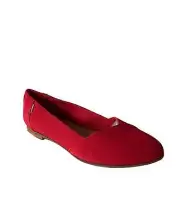 TOMS Women's Julie Poinsettia Suede Shoes