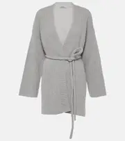 [Joseph] Joseph Cashmere wrap cardigan AU 8 grey