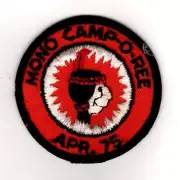 Sequoia Council Fresno California, Mono District Camporee 1975 Patch