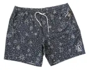 Volcom Luminator Board Shorts Men's size XL Blue Swim Trunks Swimsuit NWT