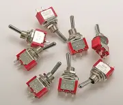 Miniatronics-Miniature Single Pole, Single Throw SPST Toggle Switch -- On/Off 5-