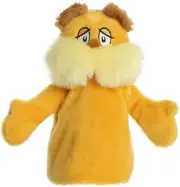 Aurora - Small Orange Dr. Seuss - 10" The Lorax Hand Puppet - Stuffed Animal