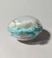 VINTAGE INFANT BABY SOCKS NEW SEALED IN EASTER EGG