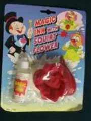 MAGIC INK WITH SQUIRT FLOWER GAG JOKE PRANK NOVELTY TRICK TOY KIDS PARTY GIMMICK