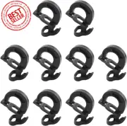 10Pcs Plastic Shock Cord Hooks, Elastic Plastic Shock Cord Bungee Rope Hooks for