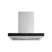 Euromaid 60cm T-Shape Canopy Rangehood 1000m3/h Stainless Steel Exhaust Silver