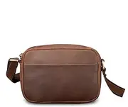 [SLEDEZ] Mens Outdoor Crossbody Bags Men's Leather Commuter Shoulder Bag Messenger Bag
