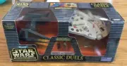 Micro Machines Star Wars Classic Duels Tie Interceptor vs. Millennium Falcon