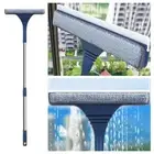 Long Handle Window Squeegee 2 in 1 Magic Broom New Window Cleaner Home