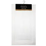 Bas Phillips Modena Bath Mat - White