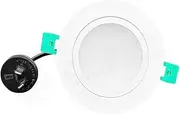 15W Tri Color Dimmable Gimble SMD LED Aluminum Downlight with Separate Driver | 90mm Cutout | 3A Lighting (White)