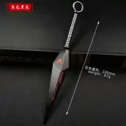 Naruto Shipudden Black Kunai Ninja Throwing Knife Anime Cosplay Konoha