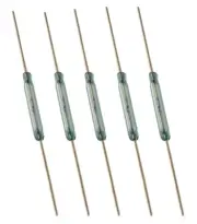 5pcs Hamlin SPST - N.O. 200VDC, 0.5 A Magnetic Reed Switch (2.2mm x 17mm) 57mm