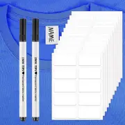 Stick On Name Labels for Clothes | Care Tag | Clothing Stickers |Personalised