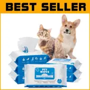 Multipurpose Pet Wipes – 600 Count for Cats & Dogs' Daily Freshening Needs