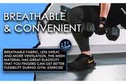 ALLIUMS Workout Gloves with Full Palm Protection Exercise Gloves (Pair)