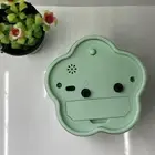 Cute Alarm Clock Lightweight Transparent Loud Alarm Small Alarm Clock One Button