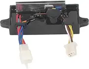 Automatic Voltage Regulator, Single Phase 10 Wire AVR Regulator for Generator Welder, 470MPD 250VDC, with Built-in Circuit, Energy Conservation, Application for Dual Use