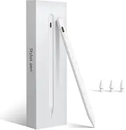 Stylus Pen for iPad 2025-2018, 15 Mins Fast Charge, Palm Rejection, Tilt Sensitivity Pencil for Apple iPad A16 11th/10th-6th Generation, Air M2 M3 13"/11"/5-3rd, Pro M4 13"/11"/12.9", Mini 7th/6th/5th