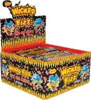 Wicked Fizz Cola Flavour - Perfect for Halloween Trick-Or-Treat Candy - 12G X 72