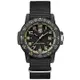 LUMINOX 雷明時SEA TURTLE 0320海龜系列腕錶-黑x卡其時標/44mm