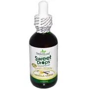 Wisdom Natural, SweetLeaf Liquid Stevia, SweetDrops Sweetener, Vanilla Creme, 2