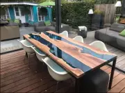 Epoxy Table, Epoxy Dining Table, Coffee Table, Resin Center Table, Handmade Gift