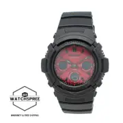Casio G-Shock Black and Red Series Watch AWRM100SAR-1A AWR-M100SAR-1A