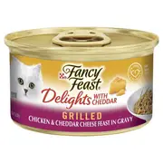 Fancy Feast Classic Cheddr Delight Chick Cat Food Can 85gx24