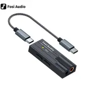 Fosi Audio DS1 DSD512 HiFi DAC Headphone Amplifier Mini Audio USB DAC Amp Suppor