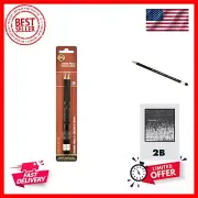 Toison d'Or Graphite Pencil, 2B Degree, 2 Pack , Black