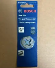 Bosch 3/8-in - 16 Fractional Hex Die, High-Carbon Steel