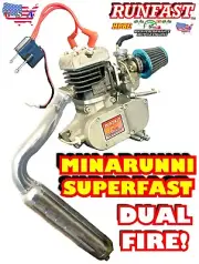 Minarelli Style Motorized Bike Race Engine 6HP High Performance Engine ONLY