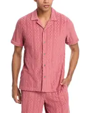 Rails Maverick Textured Camp Shirt