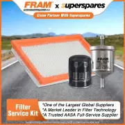 Fram Filter Service Kit Oil Air Fuel for Nissan Maxima J30 12/1995-12/2003