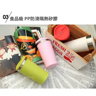 JVR 韓國原裝MINI POP不鏽鋼迷你隨行杯280ml 攜帶式迷你輕巧掀翻蓋式保溫耐冷熱不銹鋼環保咖啡沖泡茶隨身杯